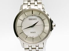 セイコー Seiko Dolce 3B51-0AH0 腕時計 34mm メンズ シルバー文字盤