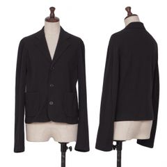 トリコ 꼼데가르송 tricot COMME des GARCONS コットンストレッチジャケット 黒M位