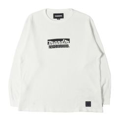 新品 NEIGHBORHOOD ネイバーフッド Tシャツ ホワイト 白 XL 26SS ×M&M ワッフル ロングスリーブTシャツ WAFFLE FABRIC CREWNECK LS 262UWMMN-CSM01 日本製 トップス コラボ メンズ