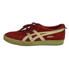 オニツカタイガー Onitsuka Tiger メキシコ デレゲーション MEXICO DELEGATION スニーカー スエード ローカット US8 26㎝ 赤 レッド TH601L /XZ ■GY19