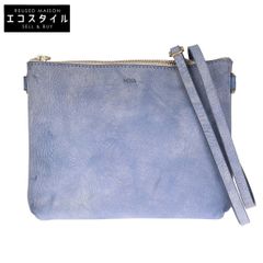 LONA　ロナ　【美品/26年製】6年周年限定カラー sleek sacoche middle ロウ引きレザー スリークサコッシュ ミドル