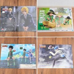 HUNTER×HUNTER 告知ポスター 販促ポスター 4枚セット 묶음 판매 クラピカ ぬーどるストッパーフィギュア ゴン Memorable キルア 비매품