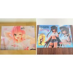 To LOVEる-とらぶる-ダークネス 告知ポスター 販促ポスター 2枚セット 묶음 판매 Desktop Cute ネメシス GLITTER&GLAMOURS ララ 비매품
