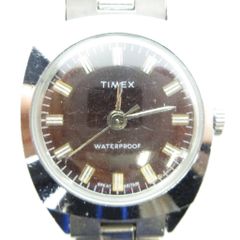 タイメックス TIMEX 腕時計 手巻き ウォッチ ロゴ 動作確認済み シルバー色 ■GY18 /MQ