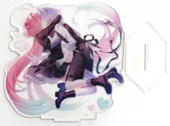 중고 アクリルスタンド・アクリルパネル オリジナル アクリルフィギュア リオン＆リリス りいちゅ C108 えてるな
