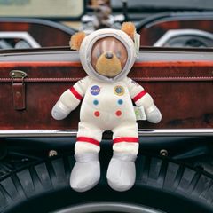 NASA アポロ11号 スミソニアン機関 宇宙飛行士 テディベア ぬいぐるみ ナサ NASA Apollo 宇宙服 人形 インテリア コレクション レア H8-1020F