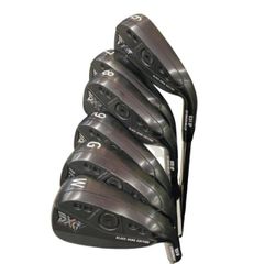 【中古】 PXG PXG 0311P GEN6 BLACK HAWK EDITION 6S アイアンセット IR 純正特注シャフト (フレックスS) メンズ 男性用 右利き 右用 Cランク ゴルフクラブ