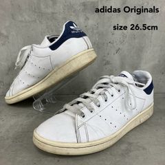 adidas originals アディダス オリジナルス STAN SMITH スタンスミス JP8658 26.5cm ABCマート限定 スニーカー シューズ ローカット メンズ ホワイト ネイビー デニム ヒールロゴ レザー カジュアル ★ ■◇ ◇■