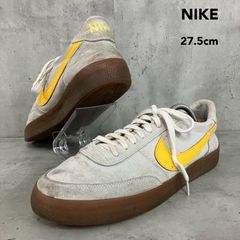 NIKE ナイキ KILLSHOT 2 LEATHER キルショット 2 レザー FQ8903-001 27.5cm スニーカー シューズ ローカット メンズ グレー イエロー 黄 ガムソール スエード カジュアル 定番 ★ ■◇ ◇■