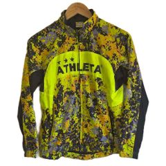 アスレタ ATHLETA ウインドブレーカー ジャンパー 150 マルチカラー 長袖 デジタルカモフラージュ柄 配色切り替え /OY ■ECA004