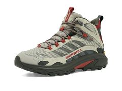 メレル メンズ シューズ ブーツ・レインブーツ Merrell Moab Speed 2 Mid GORETEXR DioriteEmber