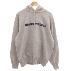 thisisneverthat T-Logo Hoodie プルオーバーパーカー フーディ ロゴ 長袖 XL グレー /FF