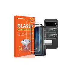 【新品】 YWXTW 対応 Google pixel 11 ガラスフィルム (2枚)＋ グーグルピクセル11 カメラフィルム(2枚)＋ ガイド枠TMpi11