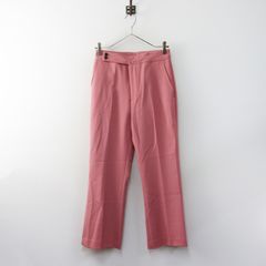 スピックアンドスパン Spick & Span ウールブレンドフレアパンツ 38 ピンク ボトムス 無地 2400015223995
