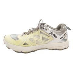 ヘルノ HERNO LAMINAR SCARPA ローカットスニーカー タンポケットメッシュ素材 ロゴ EU38 シルバーカラー SH002DL SHOE1000 /NL ■GY62