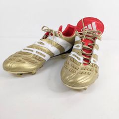 ●adidas アディダス Predator Accelerator FG ジダン25周年記念モデル プレデターアクセレレイター ゴールドメタリック 26cm サッカーシューズ 중고 ●A00140