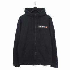 ナイキ NIKE スポーツウェア HBR フルジップ フリース フーディ ジップアップパーカー 長袖 M 黒 ブラック 928704-010