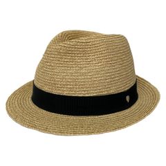 HELEN KAMINSKI(ヘレンカミンスキー) ハット ONE SIZE美品 ベージュ×黒