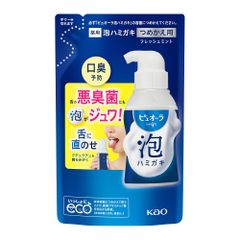 ピュオーラ 泡ハミガキ フレッシュミント つめかえ用 100ml 口臭 歯周病予防 歯磨き