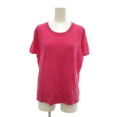 ブルックスブラザーズ BROOKS BROTHERS レッドフリース Red Fleece カットソー 薄手ニット クルーネック 半袖 L ピンク /NU ■ECF007