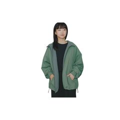【新品】 [センスオブプレイス] ジャケット コート 『WEB先行販売』『ユニセックス』Uiscel フリースライニングZIPルーズブルゾン レディース AU37-27D102 OLIVE L 0