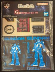 BANDAI SPIRITS 이치방쿠지 機動戦士ガンダム UNIVERSAL CENTURY SAGA2 G賞RX-78-2 クリアステッカーセット