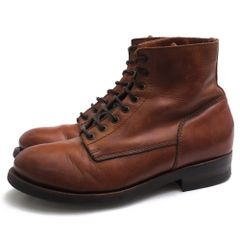 ブッテロ／BUTTERO ワークブーツ シューズ 靴 メンズ 男性 男性用 レザー 革 本革 ブラウン 茶 B4420 T-BONE TOLFAラスト プレーントゥ
