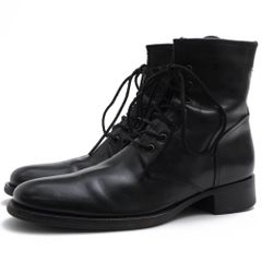 ブッテロ／BUTTERO レースアップブーツ シューズ 靴 メンズ 男性 男性用 レザー 革 本革 ブラック 黒 B1101 BROKEラスト マッケイ製法 プレーントゥ ヴィンテージ加工