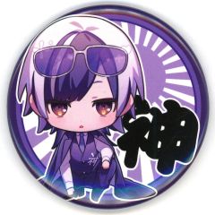 중고 バッジ・ピンズ ゆきむら。 SD サングラス 世界統一缶バッチ 「お前ら待たせたな。これが俺のマニフェスト2024」