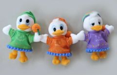 중고 봉제인형 마스코트, 봉제인형 배지 ヒューイ＆デューイ＆ルーイ ぬいぐるみチャームセット 3種セット 「ディズニー・ハロウィーン2026」 東京ディズニーリゾート限定