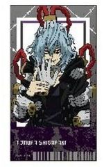 중고 キャラカード 死柄木弔 「 나의 히어로 아카데미아 トレーディングクリアアートカード vol2 アニメ10周年記念 リバイバル」