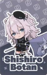 중고 キャラカード 獅白ぼたん ノーマル ミニキャラトレカ 「バーチャルYouTuber ホロライブ ねぽっくす! ～ねぽらぼ×秘密結社holoX～ ランダム 쿠지 ねぽらぼVer.」