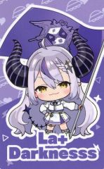 중고 キャラカード ラプラス・ダークネス ミニキャラトレカ 「バーチャルYouTuber ホロライブ ねぽっくす! ～ねぽらぼ×秘密結社holoX～ ランダム 쿠지 holoXVer.」