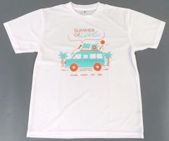 중고 티셔츠 우치다 마요 드라이 티셔츠 화이트 L 사이즈 「UCHIDA MAAYA LIVE 2025 SUMMER OF LOVE "
