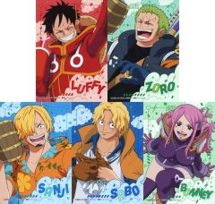 중고 キャラカード A 生ブロマイド5枚セット 「 원피스 」 ジャンプフェスタ2025グッズ