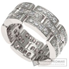 CARTIER カルティエ マイヨンパンテール フルダイヤモンド #50 リング・指輪 K18WG レディース [中古]
