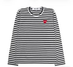 コム・デ・ギャルソン ストライプ ロングスリーブ s