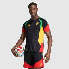 배송비 무료 ・匿名配送 adidas アディダス ジャマイカ代表 2026 公式 トレーニング シャツ 黒 ボブ・マーリー リスペクトモデル 新品 正規品