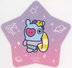 중고 マグカップ・湯のみ MANG ジェイホープ 星型紙コースター 「『BT21カフェ』 ～PHOTO TIME～」 ドリンク注文特典
