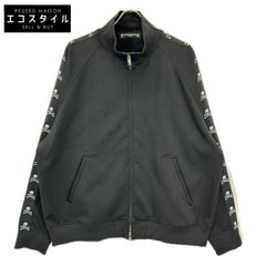mastermind　マスターマインド　MJ22E09-BL058 ブラック スカルテープ トラックジャケット　XL
