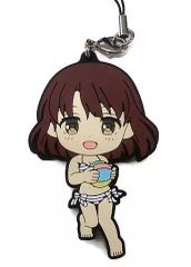 중고 ストラップ キャラクター 加藤恵 水着 加藤恵だらけのラバーストラップ きゅんキャラいらすとれーしょんず " 이치방쿠지 冴えない彼女の育てかた♭ 第三弾」 F賞