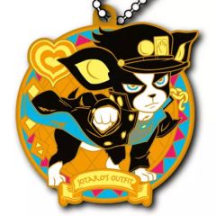 중고 キーホルダー・マスコット キャラクター イギー 空条承太郎 「ラバーマスコット 죠죠 の奇妙な冒険 第三部 スターダストクルセイダース イギーの奇妙なコスプレ GOLD.ver」
