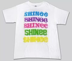 중고 Tシャツ SHINee Tシャツ ホワイト Sサイズ 「THE FIRST JAPAN ARENA TOUR SHINee WORLD 2012」