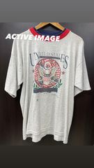 ACTIVE IMAGE アクティブイメージ グレー 半袖 Tシャツ メンズL USA製 made in USA 중고 古着 90121
