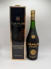 カミュ ナポレオン ヴィエイユリザーブ コニャック ブランデー 700ml 40% 未開栓 箱付き 古酒