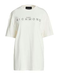 ジョン リッチモンド レディース トップス Tシャツ JOHN RICHMOND Off White オフホワイト