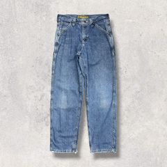 00s Lee Dungarees リー ダンガリーズ Carpenter Jean カーペンターパンツ W30 L32 メキシコ製 ブルー デニム ペインターパンツ ワークパンツ ハンマーループ アメカジ 古着