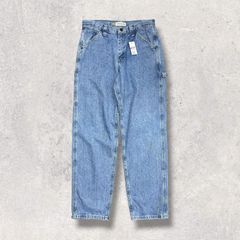 00s Lee Dungarees リー ダンガリーズ Carpenter Jean カーペンターパンツ W32 L34 メキシコ製 ライトブルー デニム ペインターパンツ ワークパンツ ハンマーループ メンズ 古着