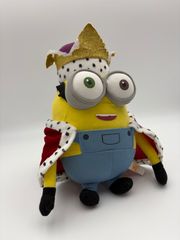 大人気 ミニオンズ キングボブ 王冠 ぬいぐるみ 王様ボブ 可愛い!