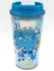 중고 マグカップ･湯のみ 集合 スーベニアタンブラー 「東京ディズニーシー25周年 “スパークリング・ジュビリー”」 東京ディズニーシー限定 対象メニュー有償特典